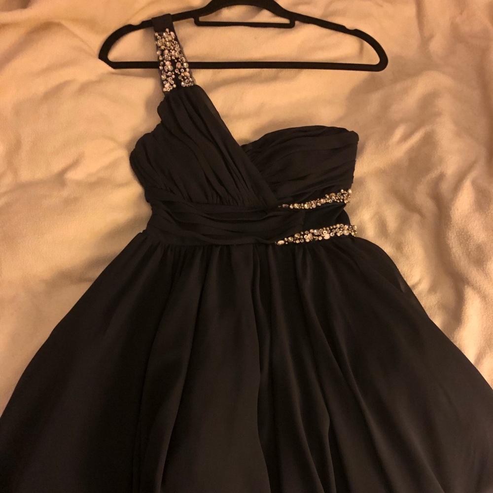 Chiffon cocktail dress